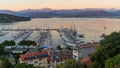 View of Fethiye Marina, Turkey Royalty Free Stock Photo