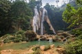 Dat Taw Gyaint Waterfall in Myanmar