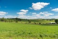View of a field in Illinois country side Royalty Free Stock Photo