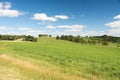 View of a field in Illinois country side Royalty Free Stock Photo