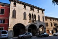 A view of the fifteenth century building Palazzo Cavalli in Piazza dellÃ¢â¬â¢Antenna, Soave