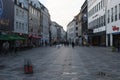 View of Financisl street stroeget Amagaer torv in capital