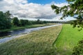 View from the Findhorn Bridge at Tomatin Royalty Free Stock Photo