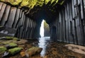 A view of the Fingals Cave Royalty Free Stock Photo