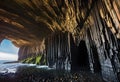 A view of the Fingals Cave Royalty Free Stock Photo