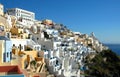 View of Fira, the main town of the island of Santorini, Greece