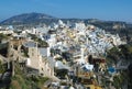 View of Fira, the main town of the island of Santorini, Greece