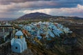 View of Fira or Thira in Santorini, Greece Royalty Free Stock Photo