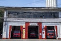 View of fire fighting station in Manila