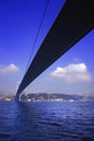 The first bridge of Bosporus in Istanbul