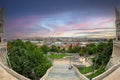 View from the Fisherman Bastion, Budapest, Hungary Royalty Free Stock Photo