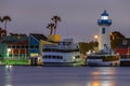 Marina del Rey, California Fisherman`s Village Royalty Free Stock Photo