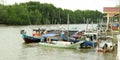 View from the fishing jetty Royalty Free Stock Photo