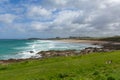 View of Fistral beach Newquay North Cornwall UK Royalty Free Stock Photo