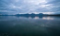 View of the fjord from Tromso, Norway Royalty Free Stock Photo