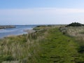 Danish coastal landscape Royalty Free Stock Photo