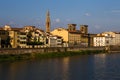 View of Florence from Arno river