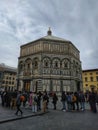 View of the Florence Baptistery Tuscany