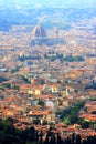 View at Florence and her cathedral, Italy Royalty Free Stock Photo