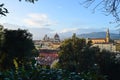 View of Florence before sundown Royalty Free Stock Photo