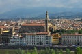 Florence after sunset from Piazzale Michelangelo, Florence, Italy Royalty Free Stock Photo