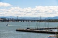 View of Florianopolis bridges, new and old bridge