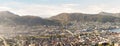 View from Floyen mountain in Bergen Norway Royalty Free Stock Photo