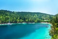 View of Foki Beach Royalty Free Stock Photo