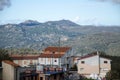 View of Fonni, Sardinia