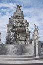 View of Fontana dei Quattro Continenti Royalty Free Stock Photo