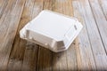 food styrofoam container