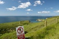 View from footpath near Mupe Bay Royalty Free Stock Photo