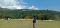 The view of the forest in the mountains of southeast Aceh