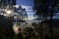 Dreamy View of Indonesian Mountains