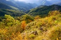 Pohľad na lesy Starohorských vrchov na Jelenskej skale