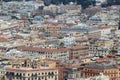 View form the cupola of Vatican Saint Peter`s Cathedral Royalty Free Stock Photo