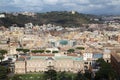 View form the cupola of Vatican Saint Peter`s Cathedral Royalty Free Stock Photo