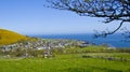 View form Gartmore in spring, Helmsdale. Sutherland, Scotland, UK