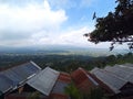 View form ketep in Yogyakarta Royalty Free Stock Photo