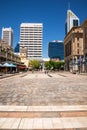 A view of Forrest Place Square in Perth City