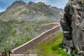 View of fort de la Redoute-RuinÃÂ©e, Alps, France