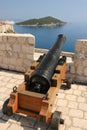 View from Fort Lovrijenac. Dubrovnik. Croatia Royalty Free Stock Photo