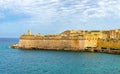 View of Fort Saint Elmo in Valletta