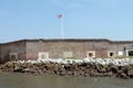 View of Fort Sumter from Ferry Royalty Free Stock Photo