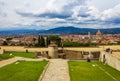 View from Forte di Belvedere Florence skyline Italy Royalty Free Stock Photo