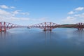 View of Forth Rail Bridge Royalty Free Stock Photo