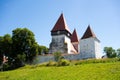The fortified church from Merghindeal, Sibiu County, Romania