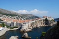 View of the Fortress Dubrovnik city