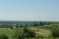 View from the fortress of Landeck on the Schwarzwald