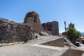 View at the fortress ruins at the medieval village of Figueira de Castelo Rodrigo